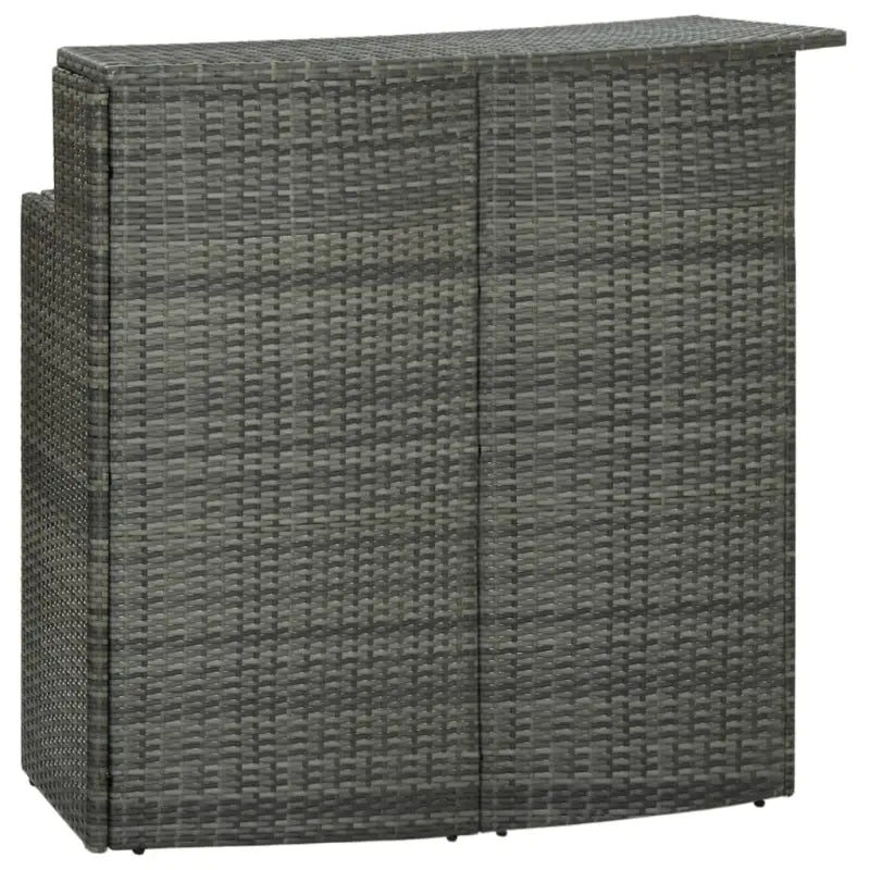 Gebogen Bartafel met Twee-laags Blad voor Buitengebruik - Tuintafels