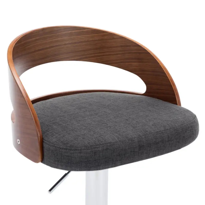 Gebogen hout barkrukken met metalen frame levering bevat stijlvolle stoelen - Barkrukken