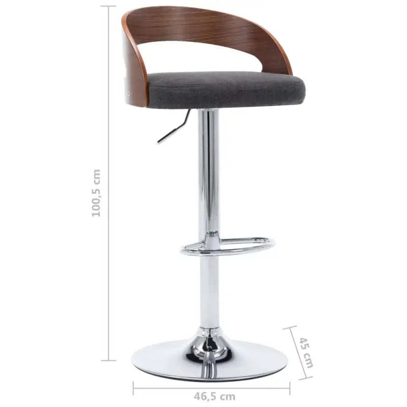 Gebogen hout barkrukken met metalen frame levering bevat stijlvolle stoelen - Barkrukken