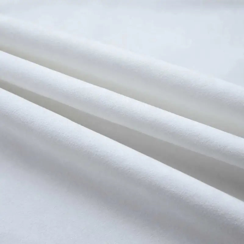 Gebroken Witte Gordijnen met Metalen Ringen voor Elegante Privacy - Gordijnen & vitrages
