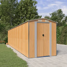 Gegalvaniseerd Stalen Tuinhuizen voor Opslag van Buitenspullen - 192 x 855 x 223 cm / 1 - Tuinhuizen