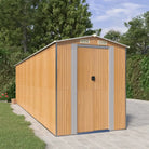 Gegalvaniseerd Stalen Tuinhuizen voor Opslag van Buitenspullen - 192 x 689 x 223 cm / 1 - Tuinhuizen