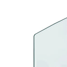 Gehard glas plaat voor openhaard vloerbescherming - Glas