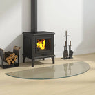 Gehard glas voor openhaard bescherming op de vloer - 1200 x 500 mm / 1 - Glas
