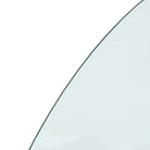 Gehard glas voor openhaard bescherming op de vloer - Glas