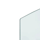 Gehard glas voor openhaard Beschermingsplaat Hoogwaardige hittebestendige glasplaat - Glas