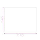 Gehard glasplaat voor openhaard ter bescherming van vloeren - 80 x 60 cm / 1 - Glas