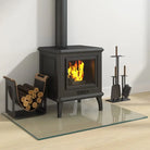 Gehard glasplaat voor openhaard ter bescherming van vloeren - 80 x 60 cm / 1 - Glas