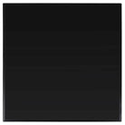 Gehard glazen tafelblad voor eettafels salontafels - Zwart / 70 x 70 cm / 1 - Tafelbladen