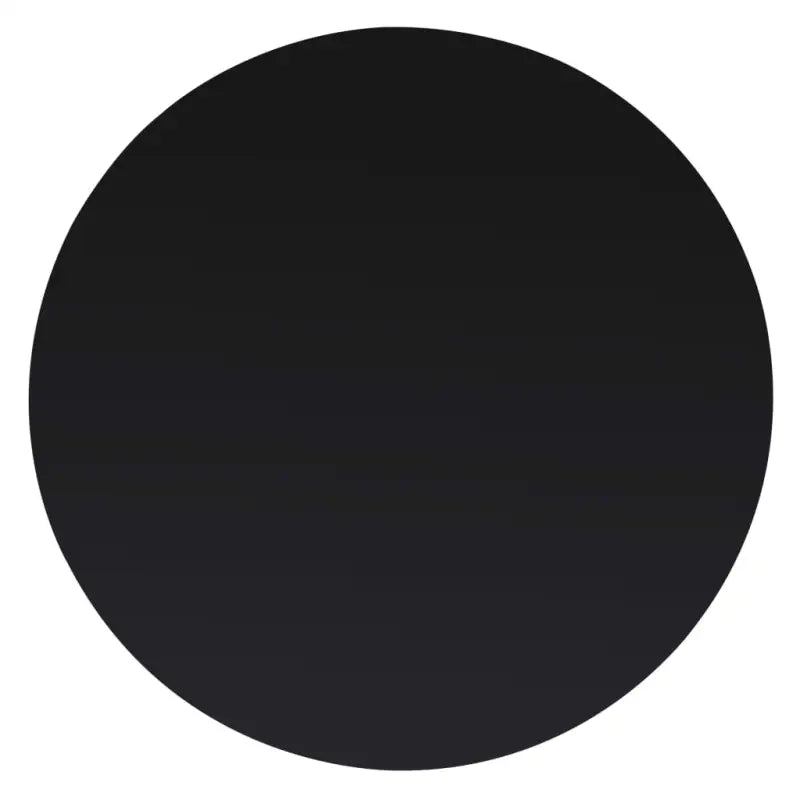 Gehard glazen tafelblad voor eettafels salontafels - Zwart / Ø 90 cm / 1 - Tafelbladen