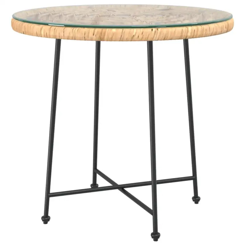 Gehard glazen tuintafel voor stijl en functionaliteit in je tuin of terras - Tuintafels