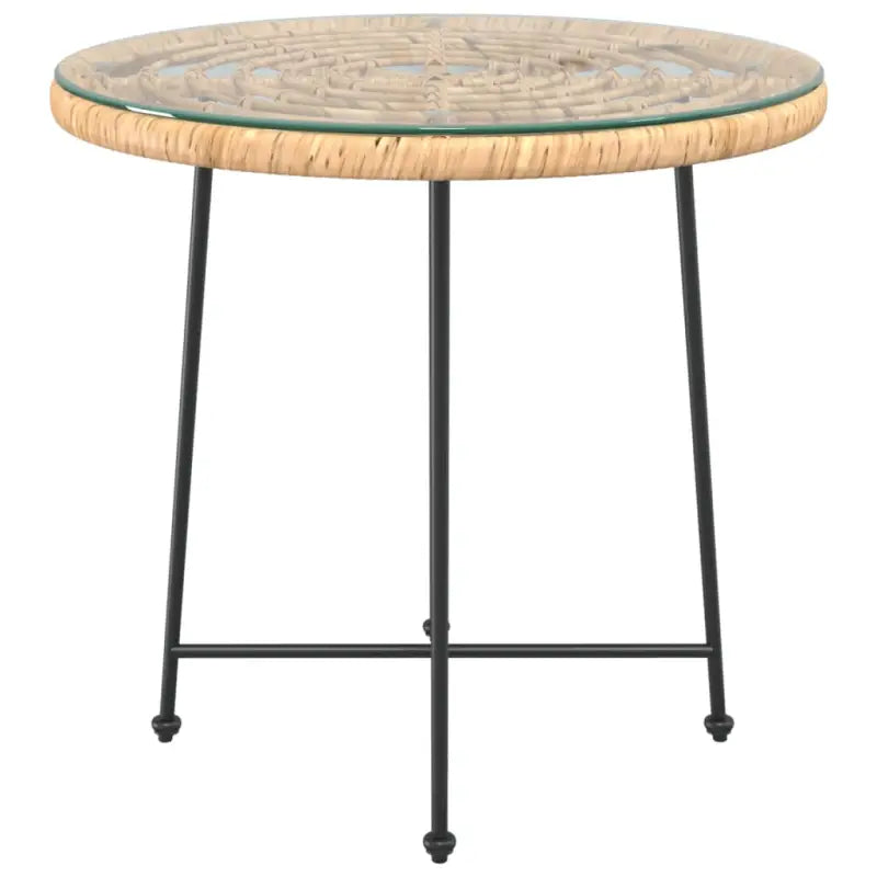 Gehard glazen tuintafel voor stijl en functionaliteit in je tuin of terras - Tuintafels