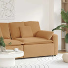 Gekrulde wolachtige bankelementen voor dagelijks gebruik en elegant design - Beige / end sofa - Bankelementen