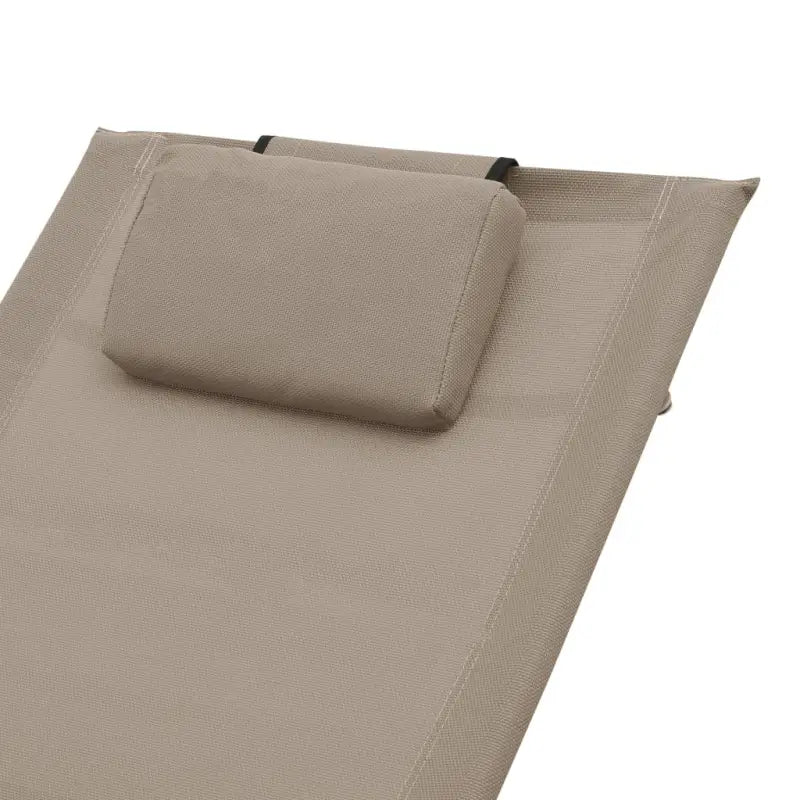 Geometrische ligstoel van gepoedercoat staal en textileen stof - Ligstoelen