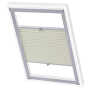 Geplooid rolgordijn voor Velux met meegeleverde montageaccessoires - Jaloezieën & rolgordijnen