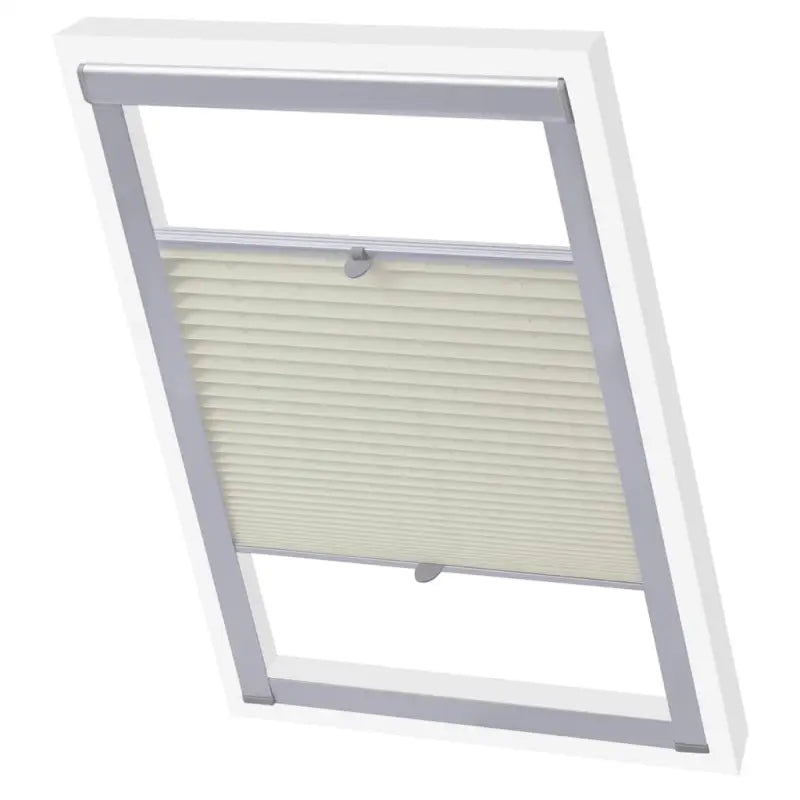 Geplooid rolgordijn voor Velux met meegeleverde montageaccessoires - Jaloezieën & rolgordijnen