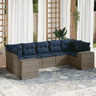 Gepoedercoat staal loungeset in grijs materiaal met afmetingen en waterdichte tas - Tuinsets