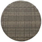 Gepoedercoat staal tuinset met poly rattan voor een comfortabele zitervaring - Tuinsets