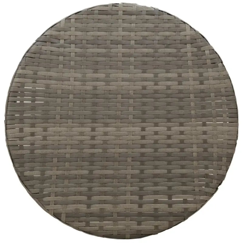 Gepoedercoat staal tuinset met poly rattan voor een comfortabele zitervaring - Tuinsets