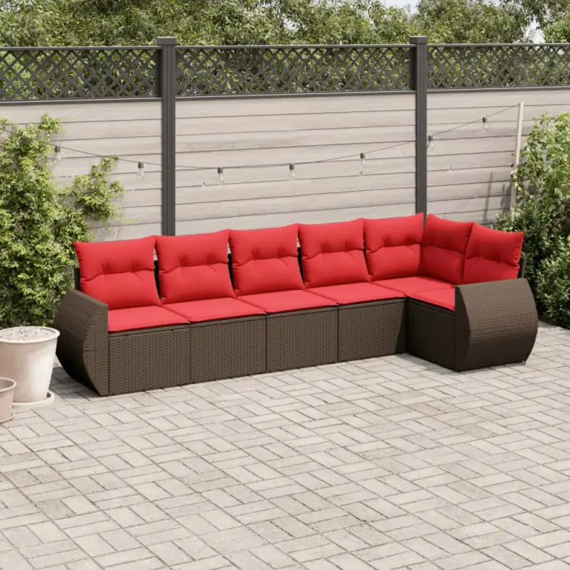 Gepoedercoat stalen tuinset in grijs met waterdichte tas en mooie afmetingen - Bruin en rood / Zonder tafel - Tuinsets