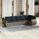 Gepoedercoat stalen tuinset in grijs met waterdichte tas en mooie afmetingen - grijs en marineblauw / Zonder tafel