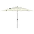 Gepoedercoate Aluminium Parasol met UV- en vochtbestendige Drie-Laags Bescherming - Parasols en zonneschermen