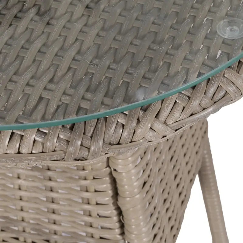 Gepoedercoate stalen tuinset met levering bevat voor stijl en functionaliteit - Tuinsets