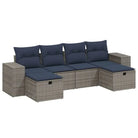 Gepoedercoaten loungeset in grijs materiaal met ideale afmetingen - Tuinsets