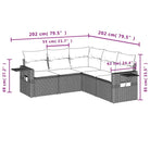 Gepoeedercoat staal loungeset in grijs met comfortabele afmetingen - Tuinsets