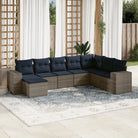Gepolijst tuin loungeset in grijs met waterdichte tas en stevige staalafmetingen - Grijs / Zonder tafel - Tuinsets