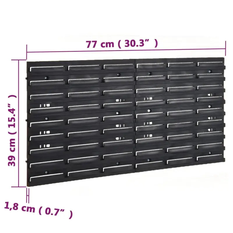 Gereedschapskast met meerdere maten en middelgrote bak voor binnen handbereik - 1 - Gereedschapskasten