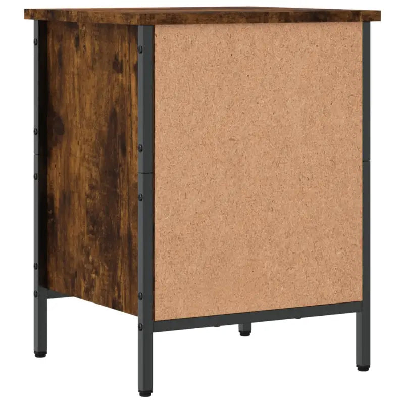 Schoenenkast 38X35X Bewerkt Hout Kleurig Gerookt Eiken
