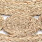 Gevlochten jute tapijt met aantrekkelijke textuur voor natuurlijke interieurs - Vloerkleden