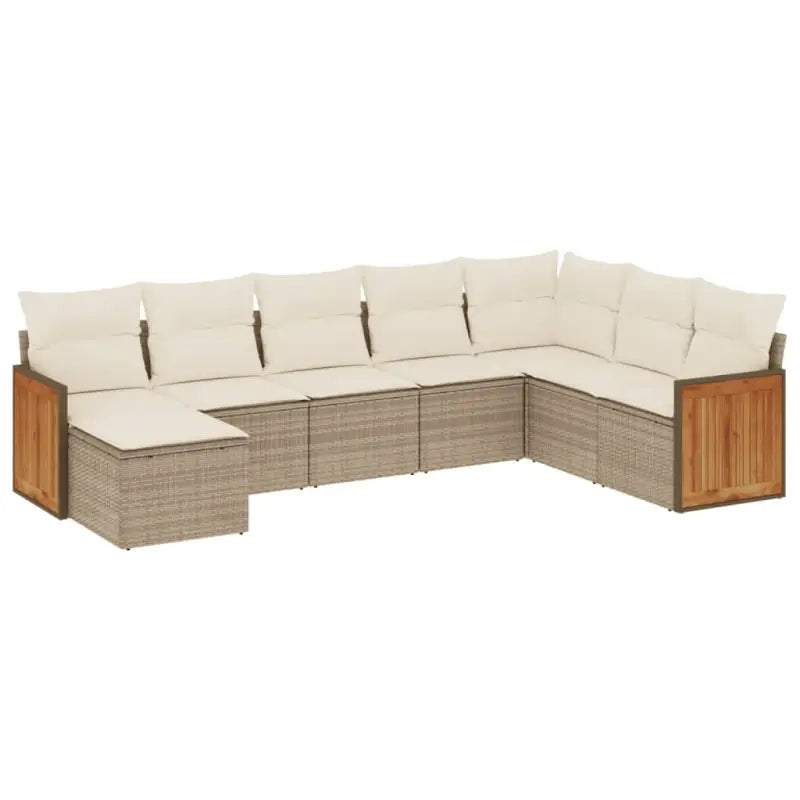 Gezellige tuinsets met beige materiaal en gepoedercoat staal afmetingen - Tuinsets
