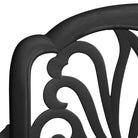 Gietaluminium Tuinset voor Comfort en Duurzaamheid - Zwart - Tuinsets