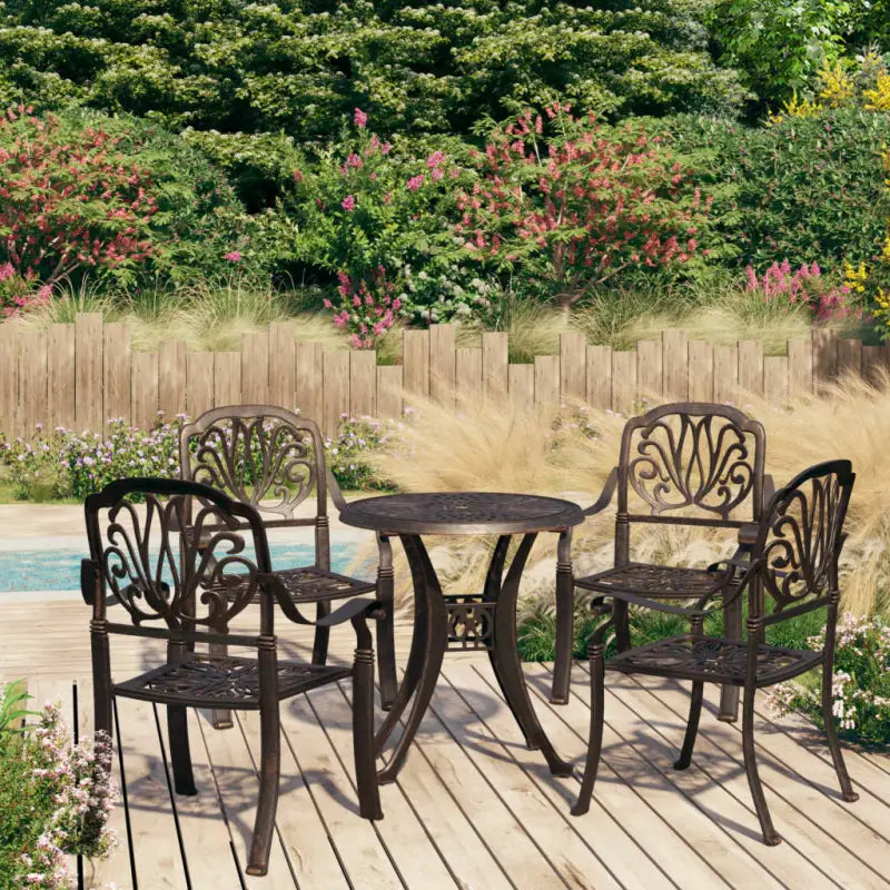 Gietaluminium Tuinset voor Een Comfortabele Zitervaring - Tuinsets