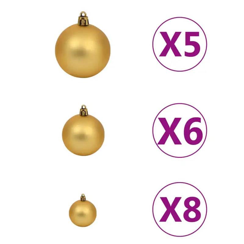 Glanzende Gouden Kunstkerstboom voor een Unieke Kerstsfeer - Kerstbomen