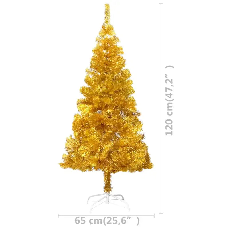 Glanzende Gouden Kunstkerstboom voor een Unieke Kerstsfeer - Kerstbomen