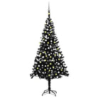 Glanzende Gouden Kunstkerstboom voor een Unieke Kerstsfeer - Zwart en grijs / 240 x 120 cm / 1 - Kerstbomen