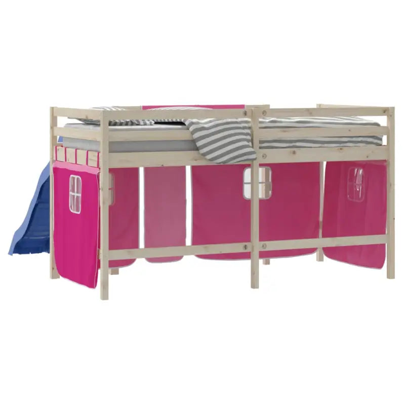 Gordijnen voor hoogslaper bedtijd maken leuk en speelachtig - Accessoires voor bedden