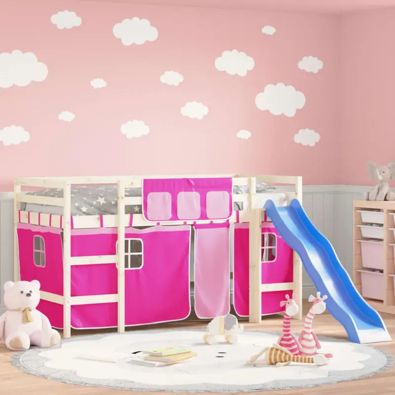 Gordijnen voor hoogslaper bedtijd maken leuk en speelachtig - Accessoires voor bedden