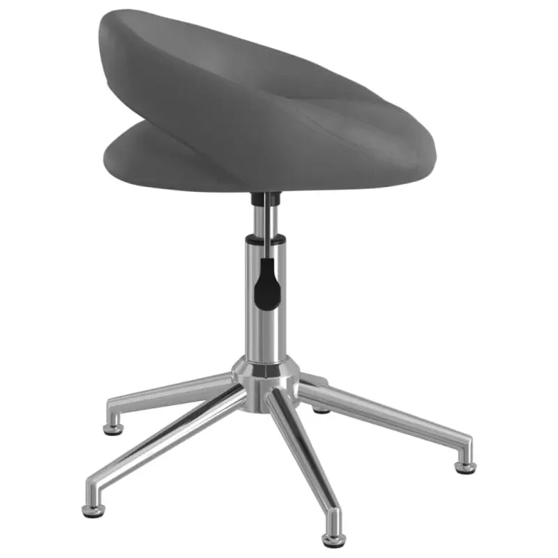 Graden draaibare eetkamerstoelen met eigentijds design - Grijs / 2 - Eetkamerstoelen