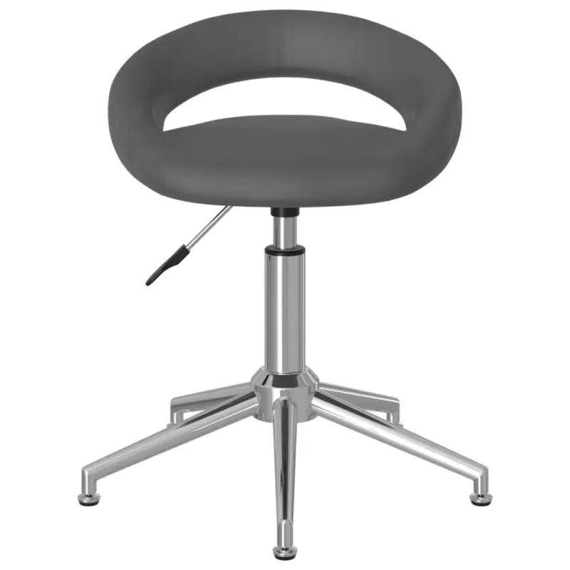 Graden draaibare eetkamerstoelen met eigentijds design - Grijs / 2 - Eetkamerstoelen