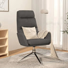 Graden draaibare relaxstoel voor ultiem zitcomfort in elke kamer - Donkergrijs / 1 / Zonder voetensteun - Fauteuils &
