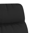 Graden draaibare relaxstoel voor ultiem zitcomfort in elke kamer - Zwart / 1 / Zonder voetensteun - Fauteuils &