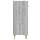 Graues Sonoma dressoir met trendy ontwerp en gemakkelijk schoon te maken oppervlak - Dressoirs & buffetkasten