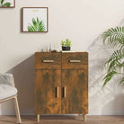 Graues Sonoma dressoir met trendy ontwerp en gemakkelijk schoon te maken oppervlak - Gerookt eiken / 1 - Dressoirs &