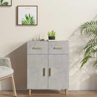 Graues Sonoma dressoir met trendy ontwerp en gemakkelijk schoon te maken oppervlak - Betongrijs / 1 - Dressoirs &