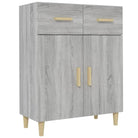 Graues Sonoma dressoir met trendy ontwerp en gemakkelijk schoon te maken oppervlak - Dressoirs & buffetkasten