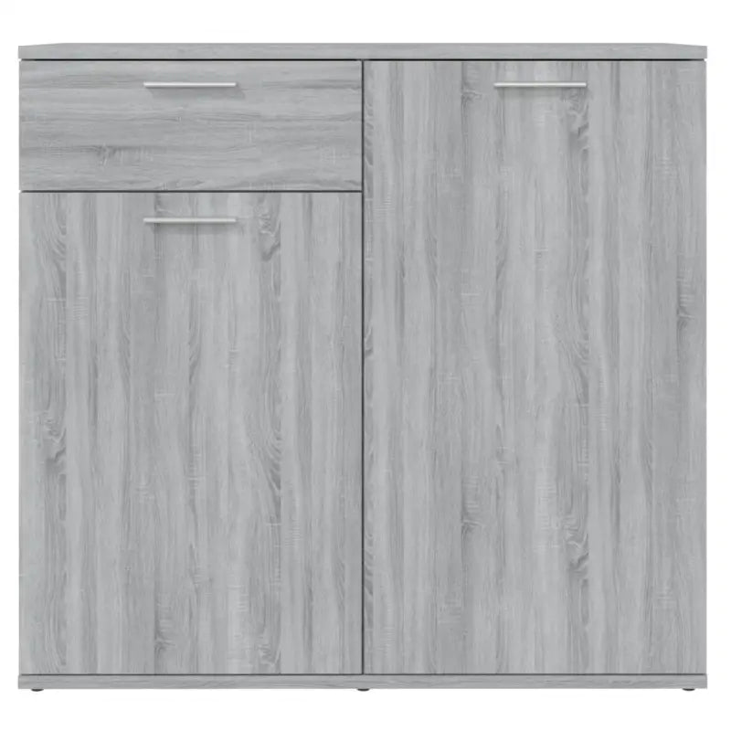 Grijs Sonoma dressoir in bewerkt hout met eenvoudig schoonmaakgemak - Dressoirs & buffetkasten